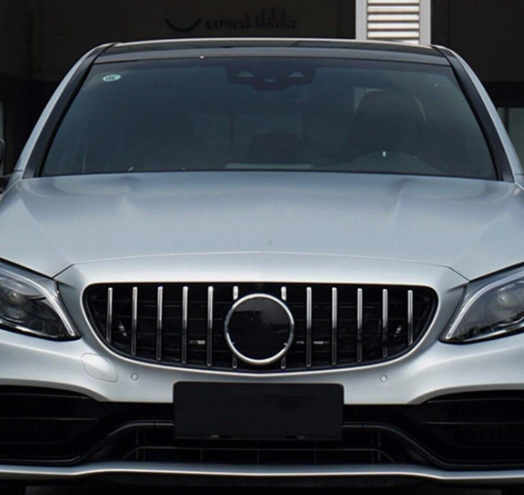 Mercedes C Class W205 GT AMG STYLE Grille 2015-2019 FREE SHIPPING