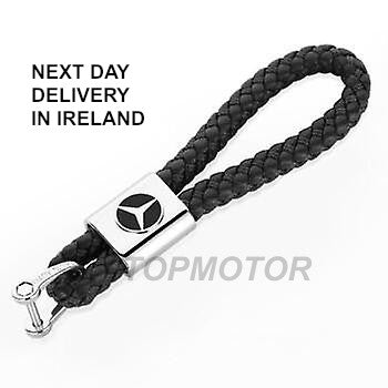 LEATHER LUXURY KEYCHAIN - NEXT DAY DELIVERY