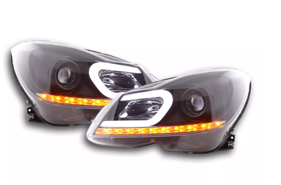 W204 Mercedes C Class LED Headlight upgrades NEW FREE SHIPPING