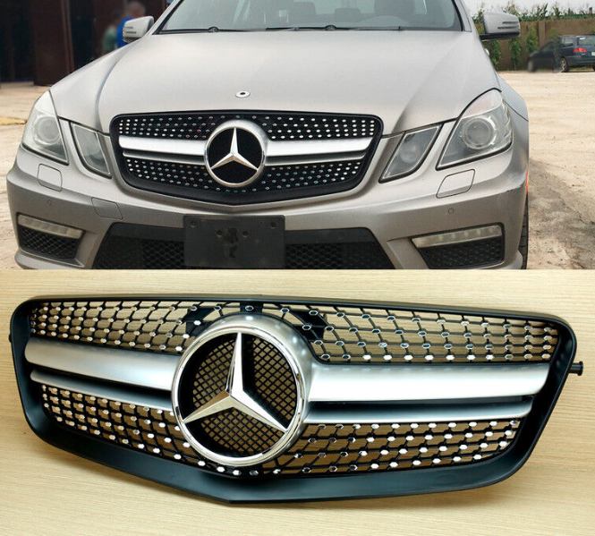 E Class W212 Diamond Style Grille 2009-2013 FREE SHIPPING