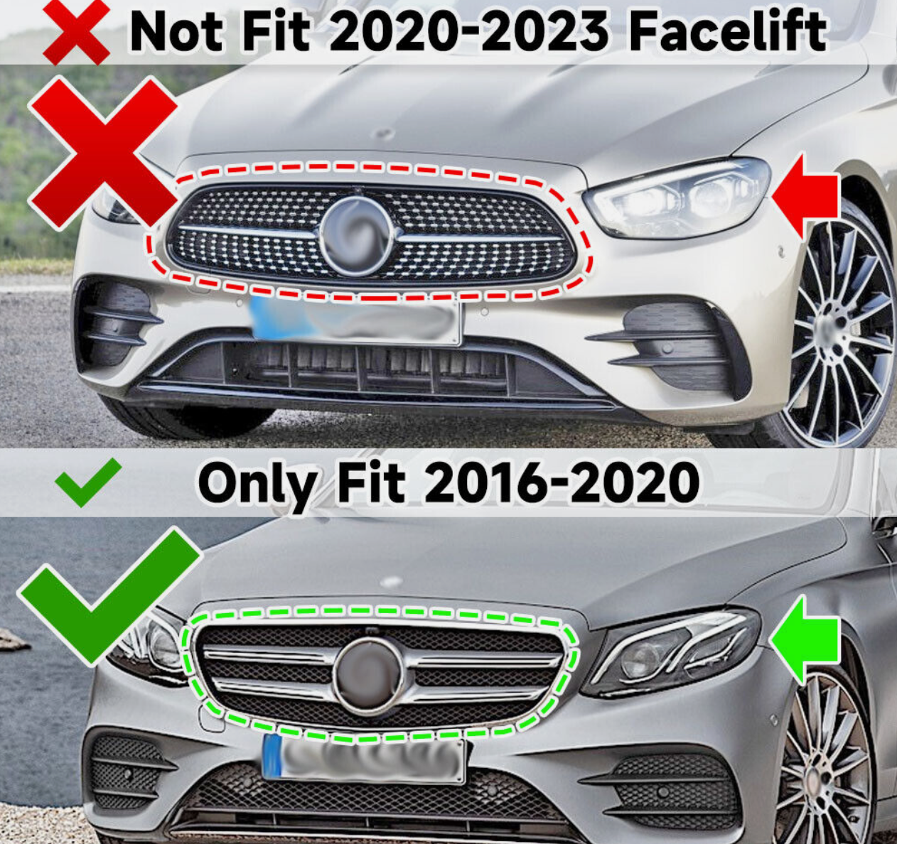 Front Splitter to suit 2016+ w213 E-Class AMG / AMG-Line