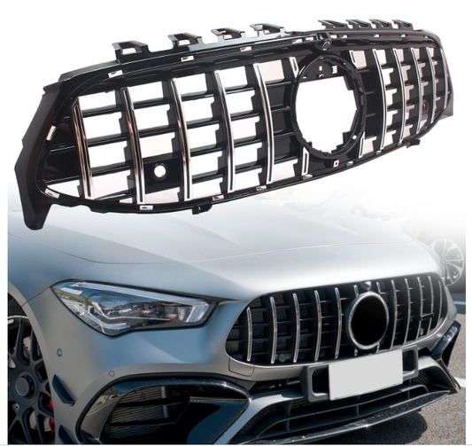 GT Grille Front Bumper For 2020-2022 Mercedes W118 CLA200 CLA45 AMG